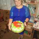 Торт на 50-ти летний юбилей детского сада "Белочка"